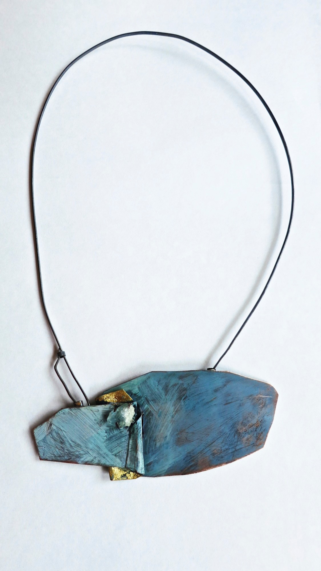 Portfolio Painted Copper Gem Mineral - Brooke Marks Swanson
